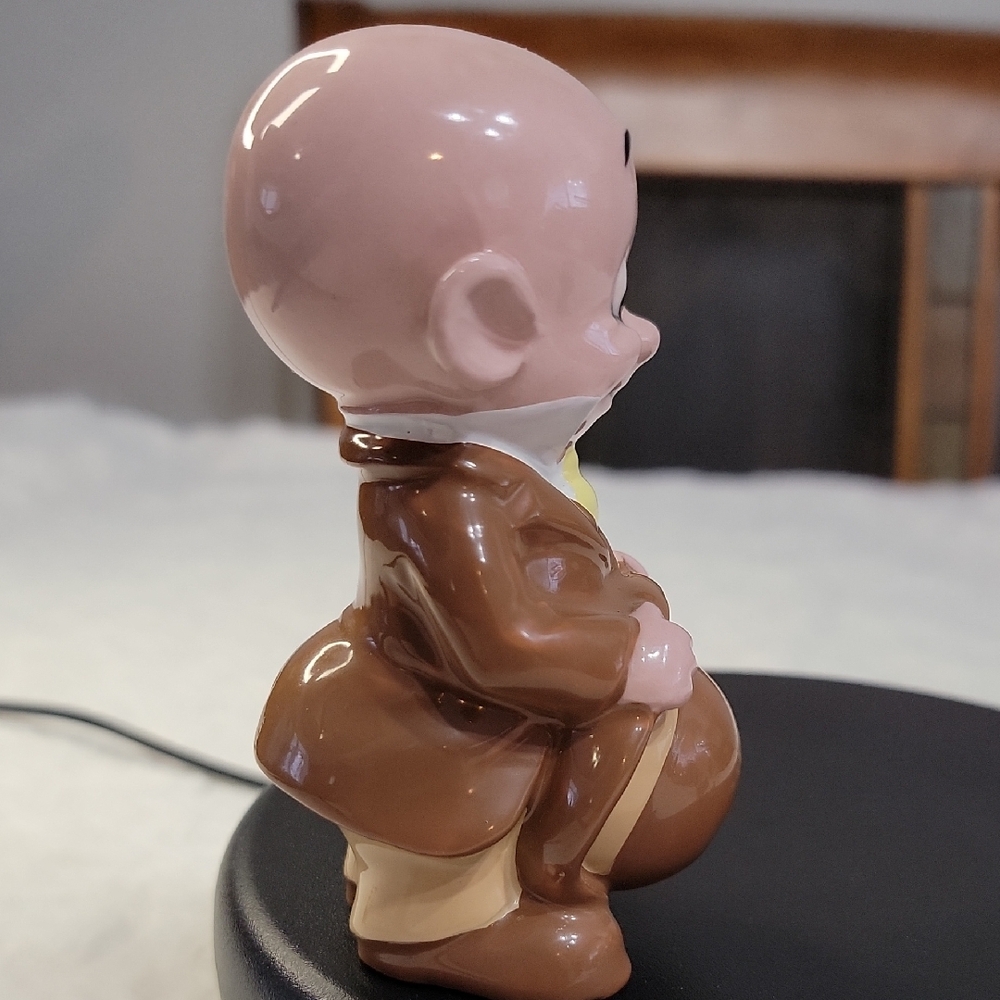 Vintage Warner Bros Porky Pig (1977) & Elmer Fudd (1975) Ceramic Figurines - Picture 11 of 12